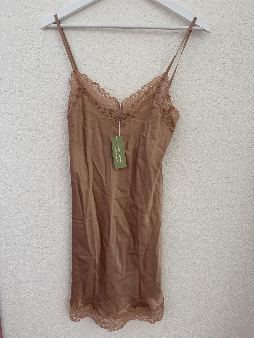 Intimissimi Silk Lace Slip Dress